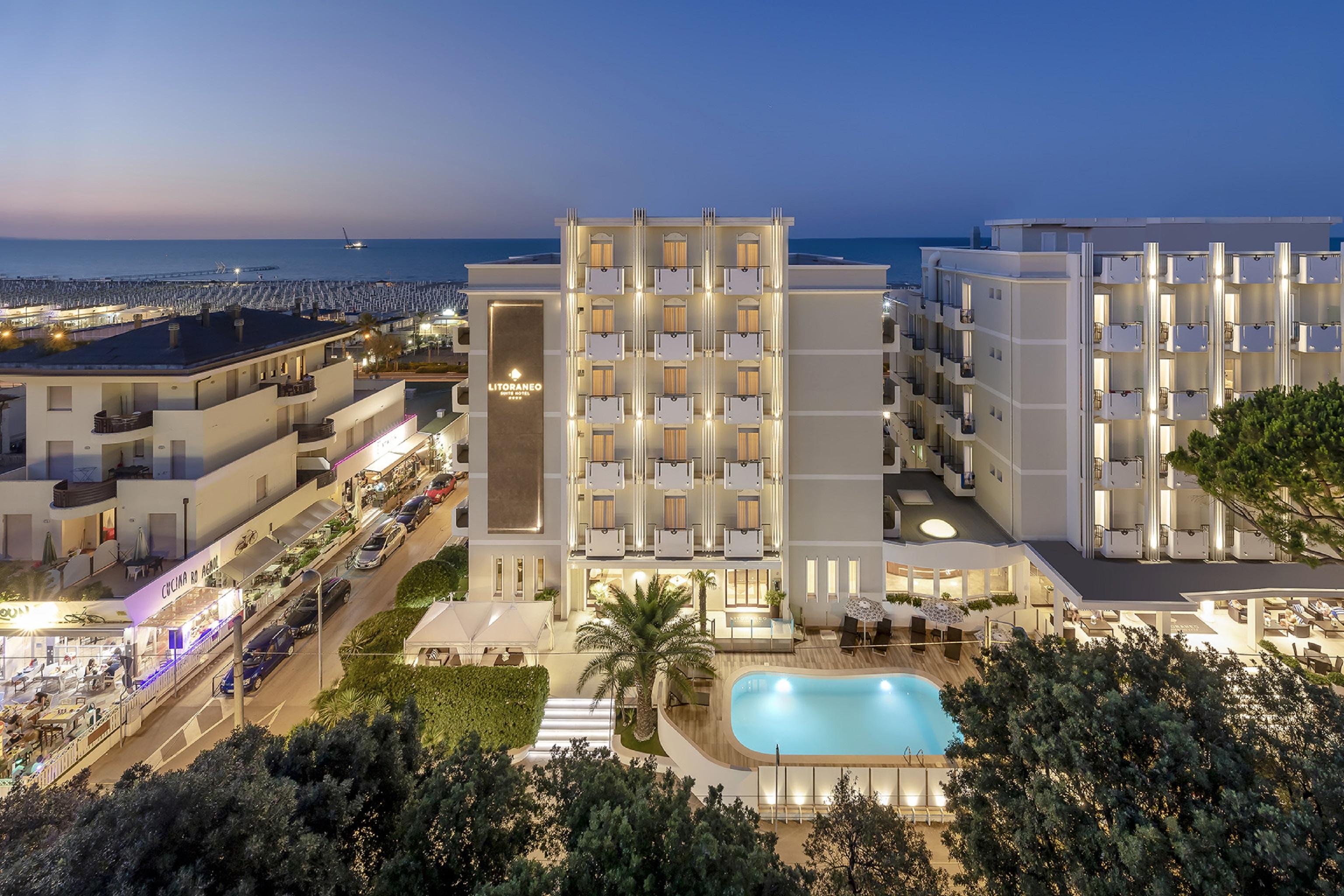 Litoraneo Suite Hotel Rimini Exteriör bild