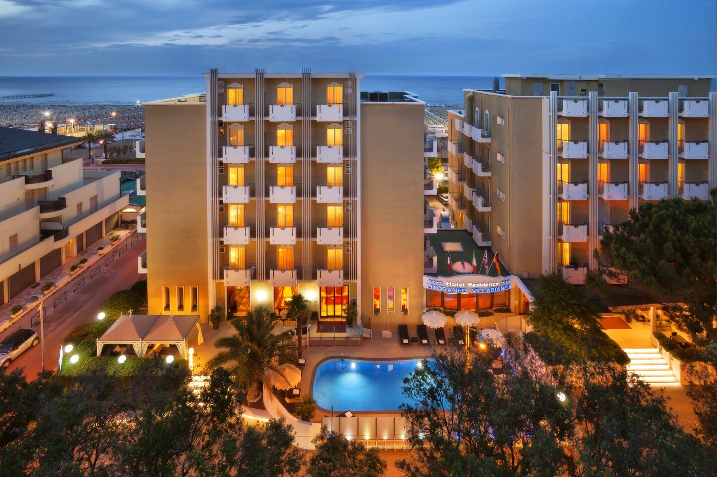 Litoraneo Suite Hotel Rimini Exteriör bild